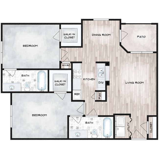 B-1 Windsor 2337 floor plan